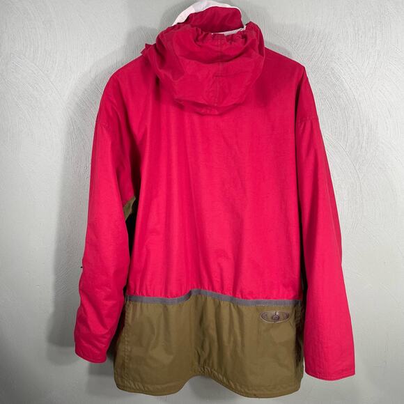 Obermeyer Delaney Red Hooded Ski Snowboard Jacket Men's Size Large - Picture 11 of 11